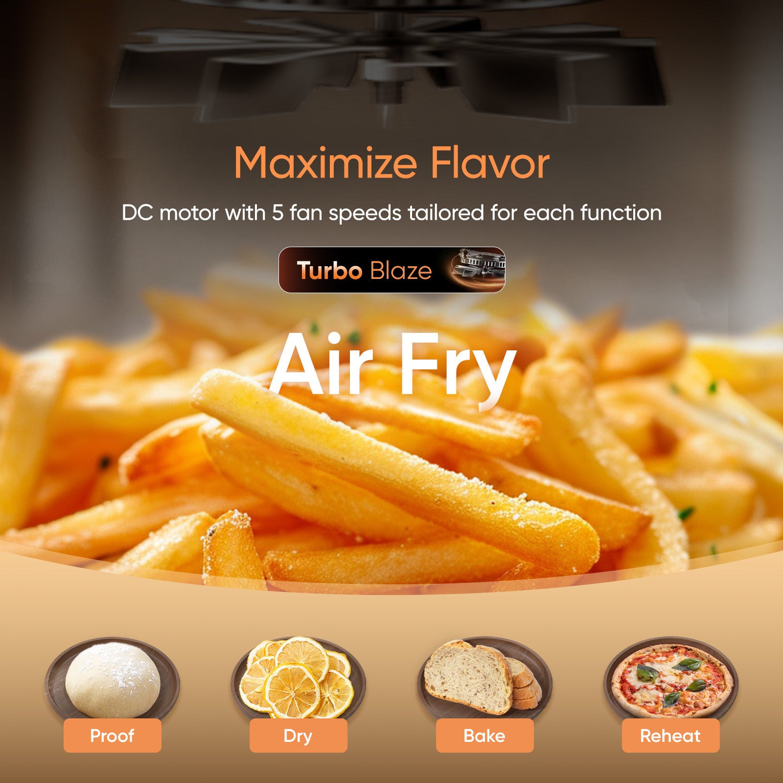 Cosori Turbo Towerโข 10.8-L Air Fryer Pro Smart