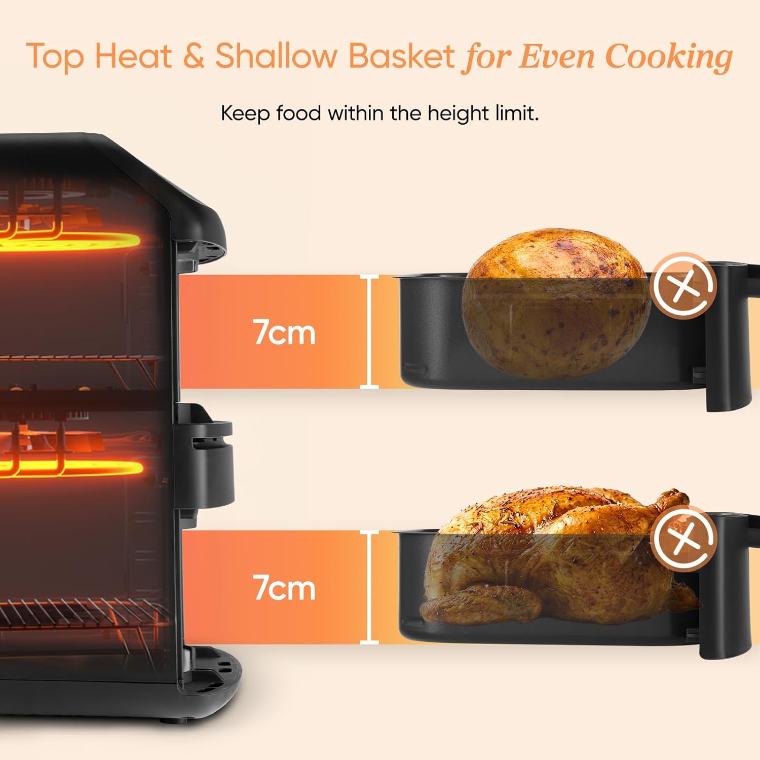 COSORI Turbo Tower Compact 8.6-L Air Fryer