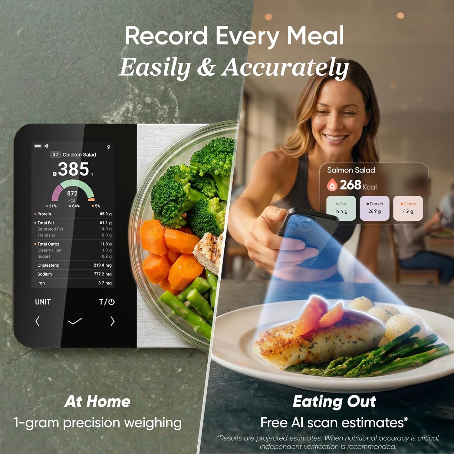 COSORI R002S Stainless Kitchen Scale