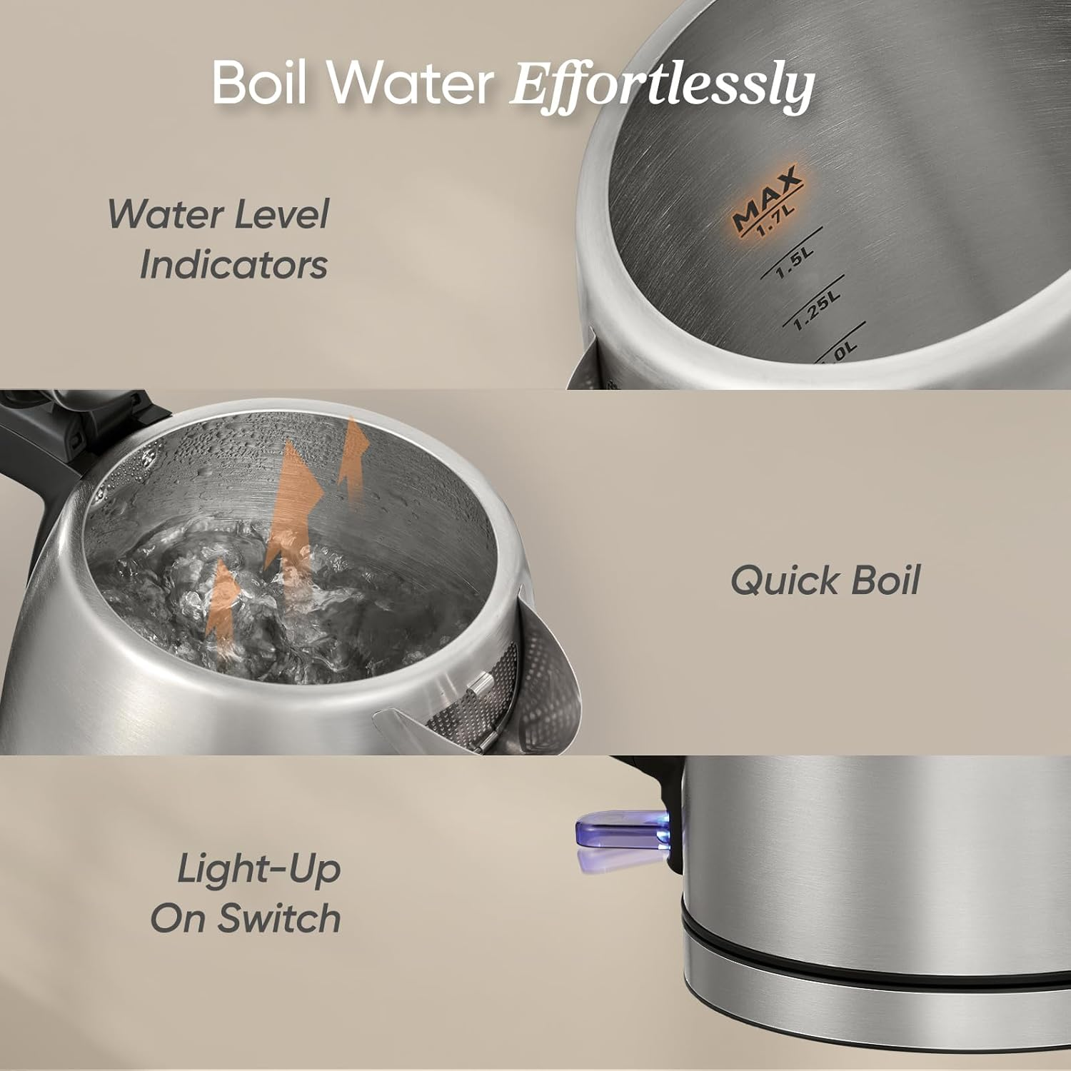 COSORI Stainless Steel Electric Kettle