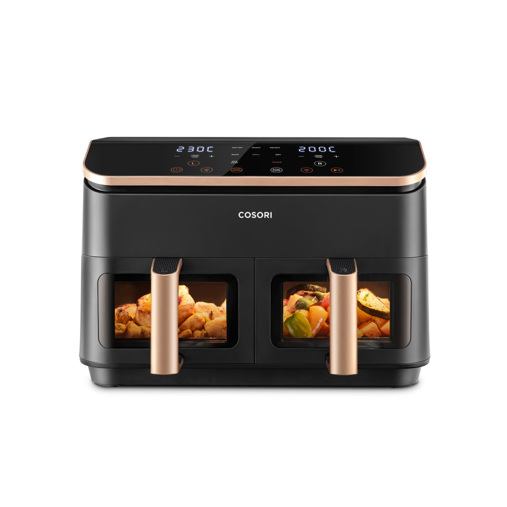 COSORI Dual Basket 8.5L Air Fryer - Gold