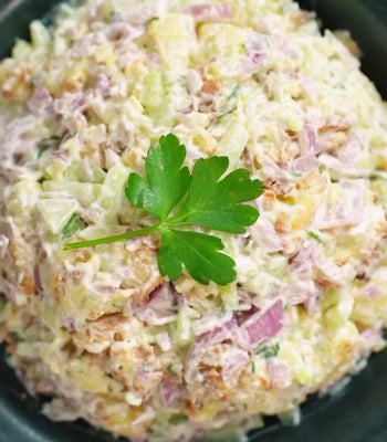 Crispy Air Fryer Potato Salad