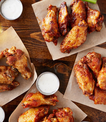 Dry-Rubbed Chicken Wings