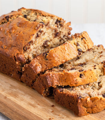 Healthy Chocolate Chip Banana Bread