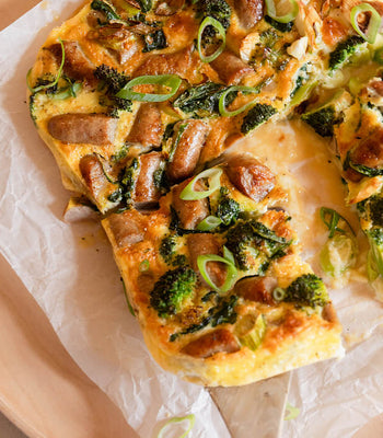 High Protein Egg & Chicken Sausage Breakfast Bake