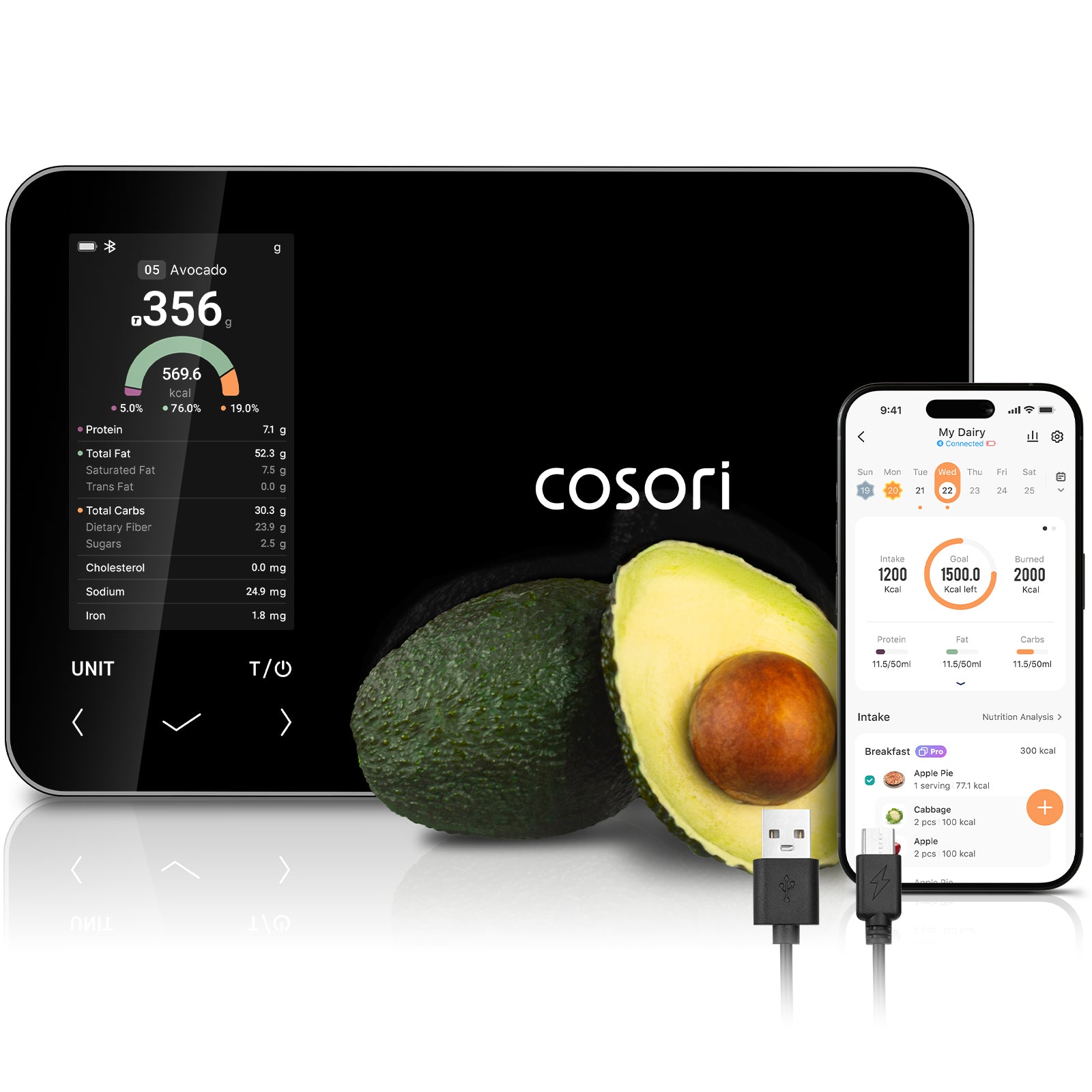 CNS R001S X Smart Kitchen Scale