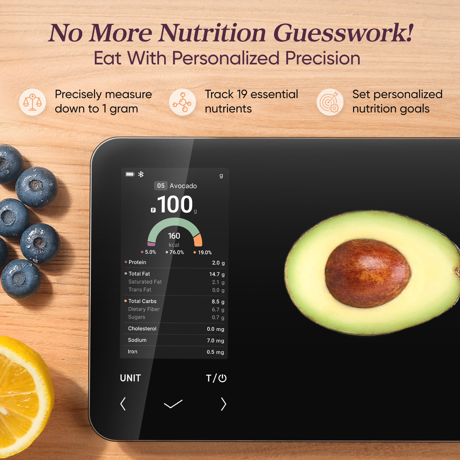 COSORI CNS-R001S-X Smart Kitchen Scale