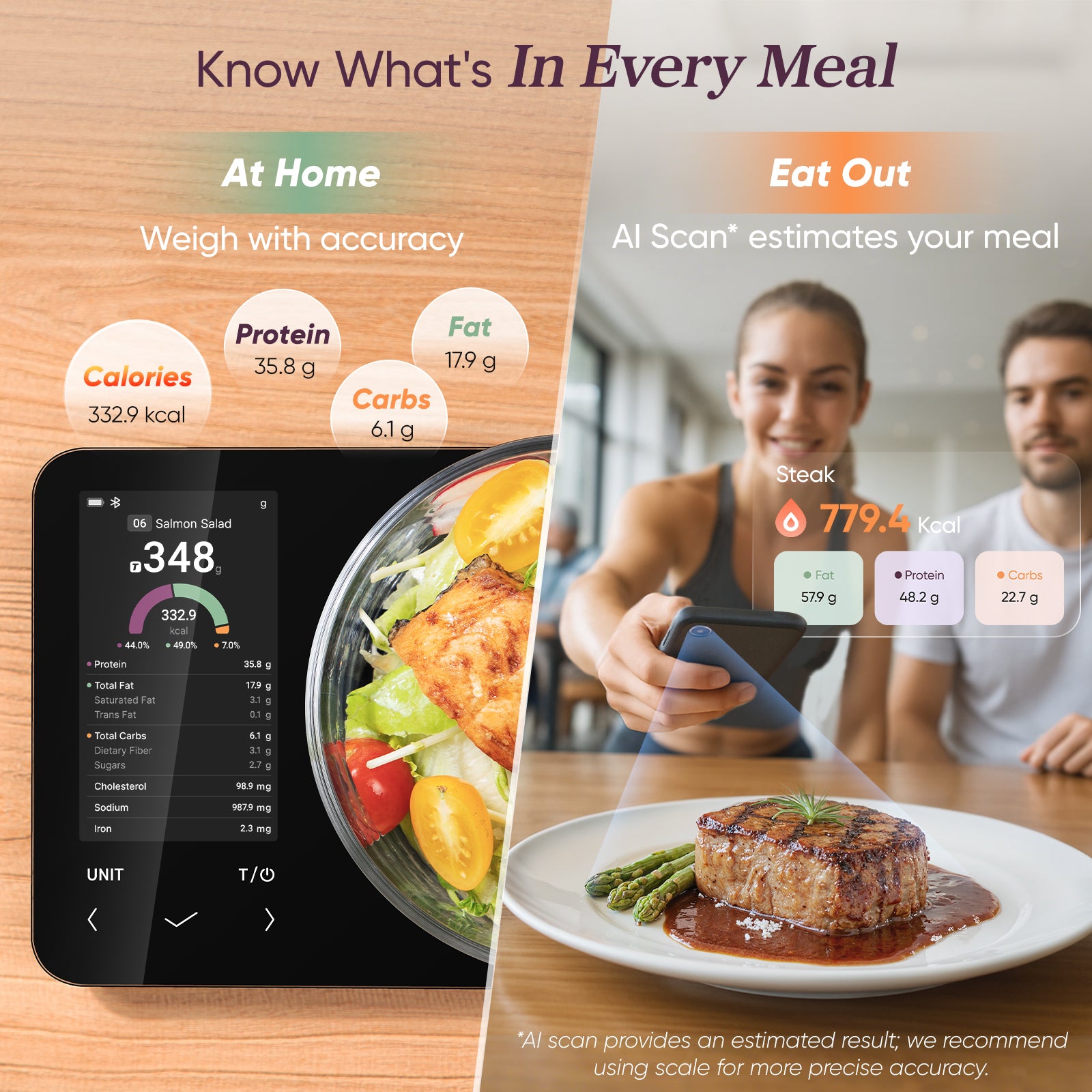 COSORI CNS-R001S-X Smart Kitchen Scale