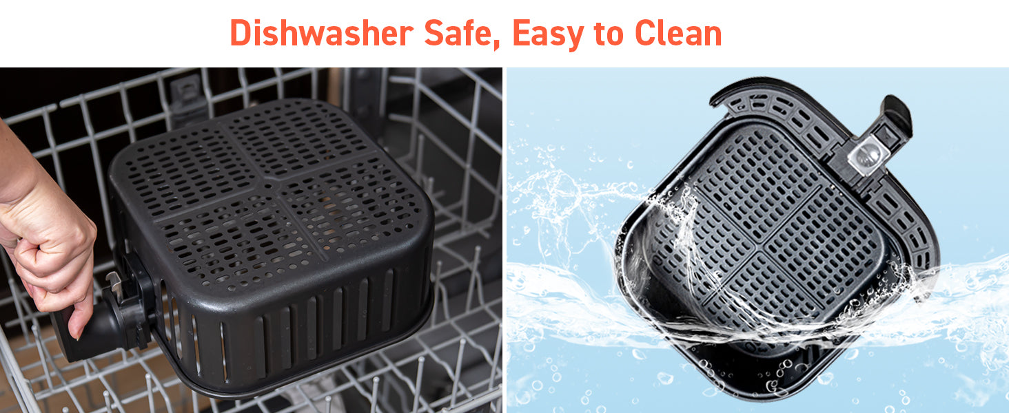Dishwasher-Safe, Easy to Clean