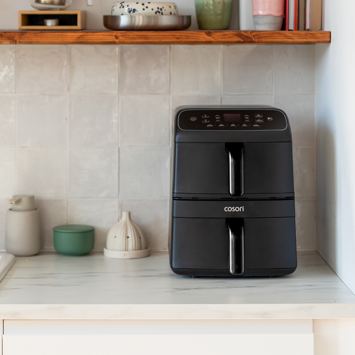 COSORI Turbo Tower Compact 8.6-L Double Stack Air Fryer
