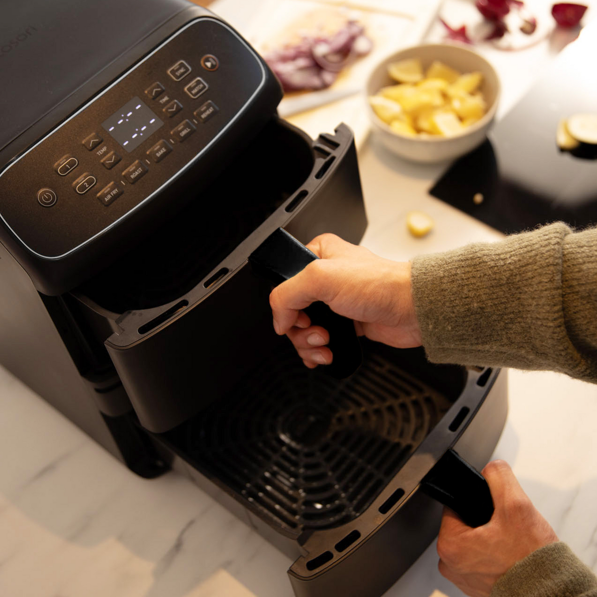 COSORI Turbo Tower Compact 8.6-L Double Stack Air Fryer