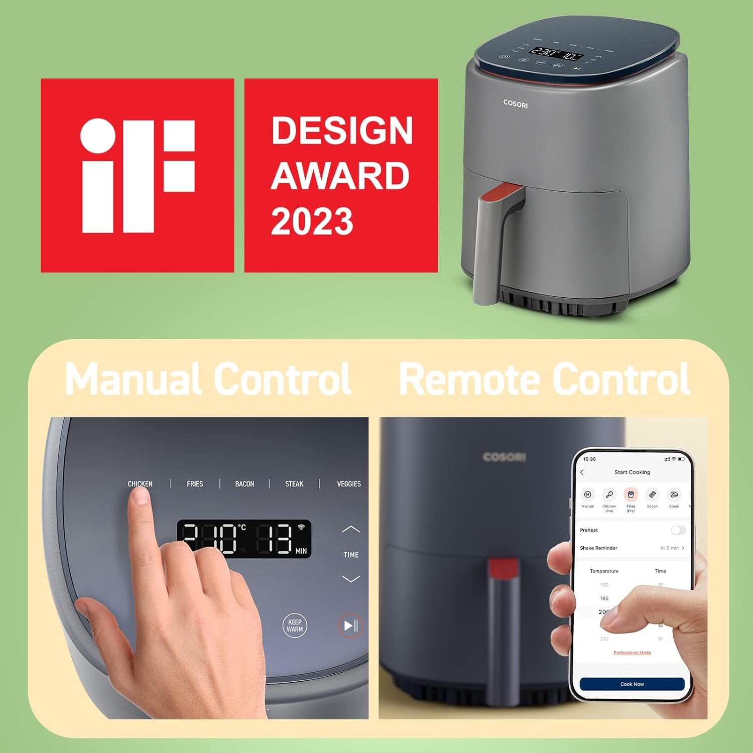 COSORI Air Fryer Lite 3.8L