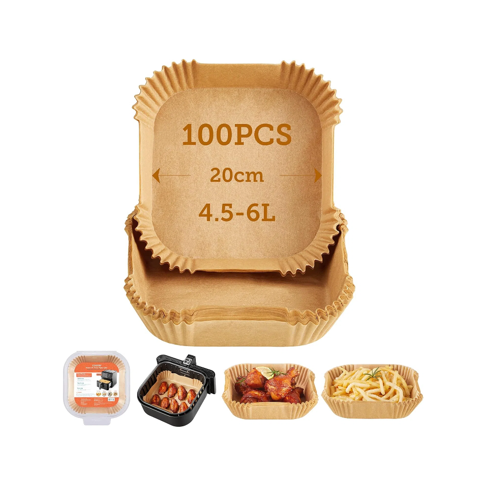 Air Fryer Liners 100 PCS 7.9 inch 4.5 to Basket