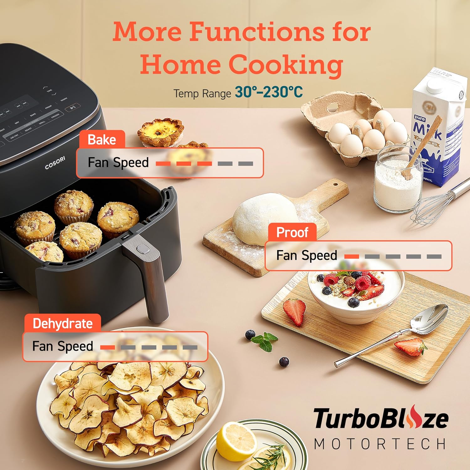 COSORI TurboBlaze™ 6L Air Fryer