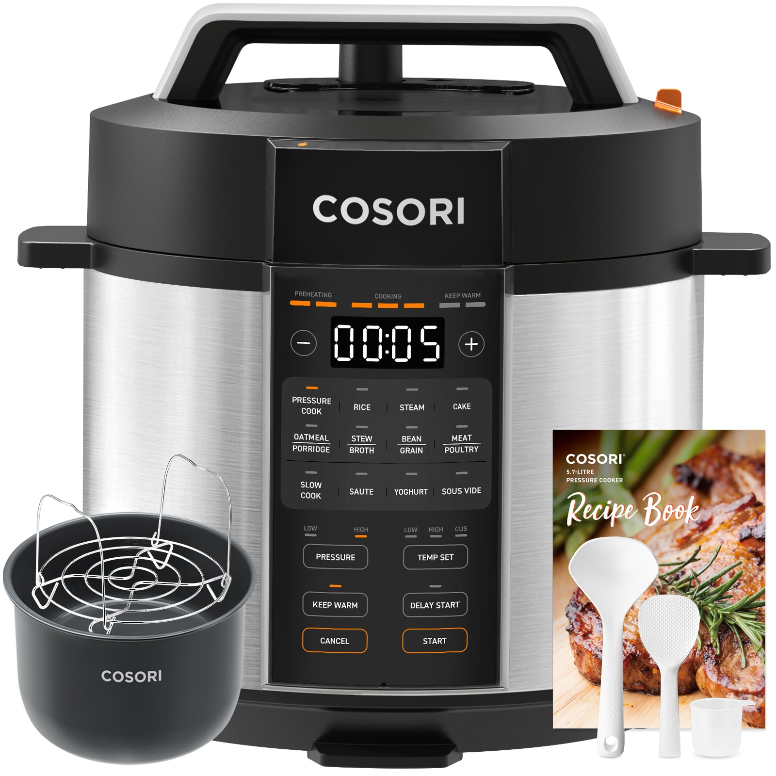 COSORI Electric Pressure Cooker 5.7L