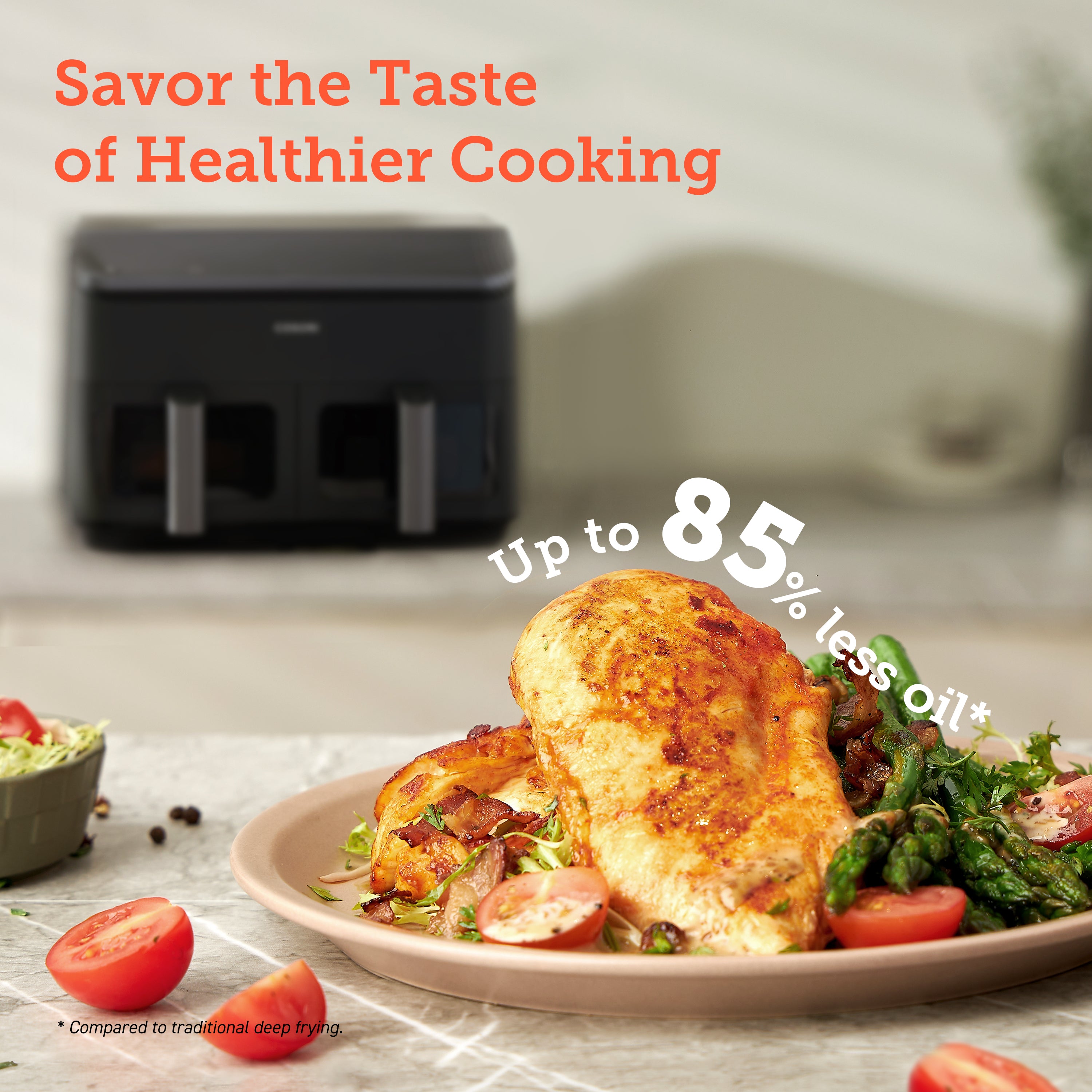 COSORI Dual Basket 8.5L Air Fryer