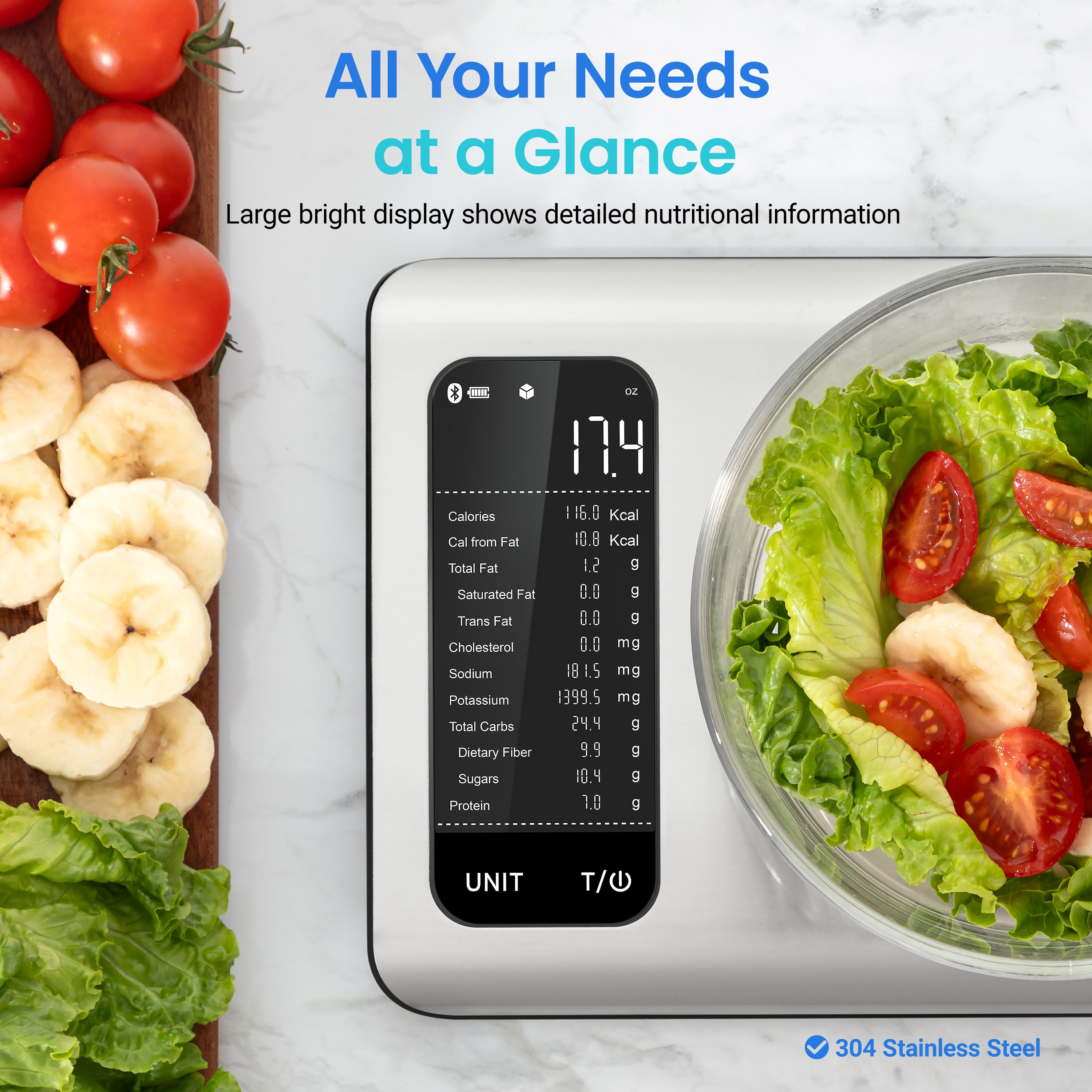 COSORI CNS-R101S Smart Kitchen Scale