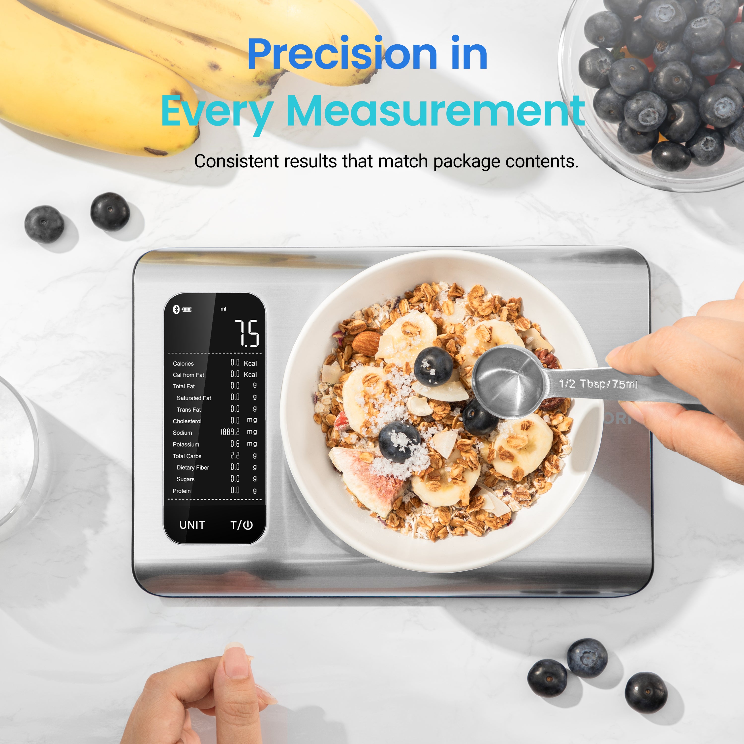 COSORI CNS-R101S Smart Kitchen Scale