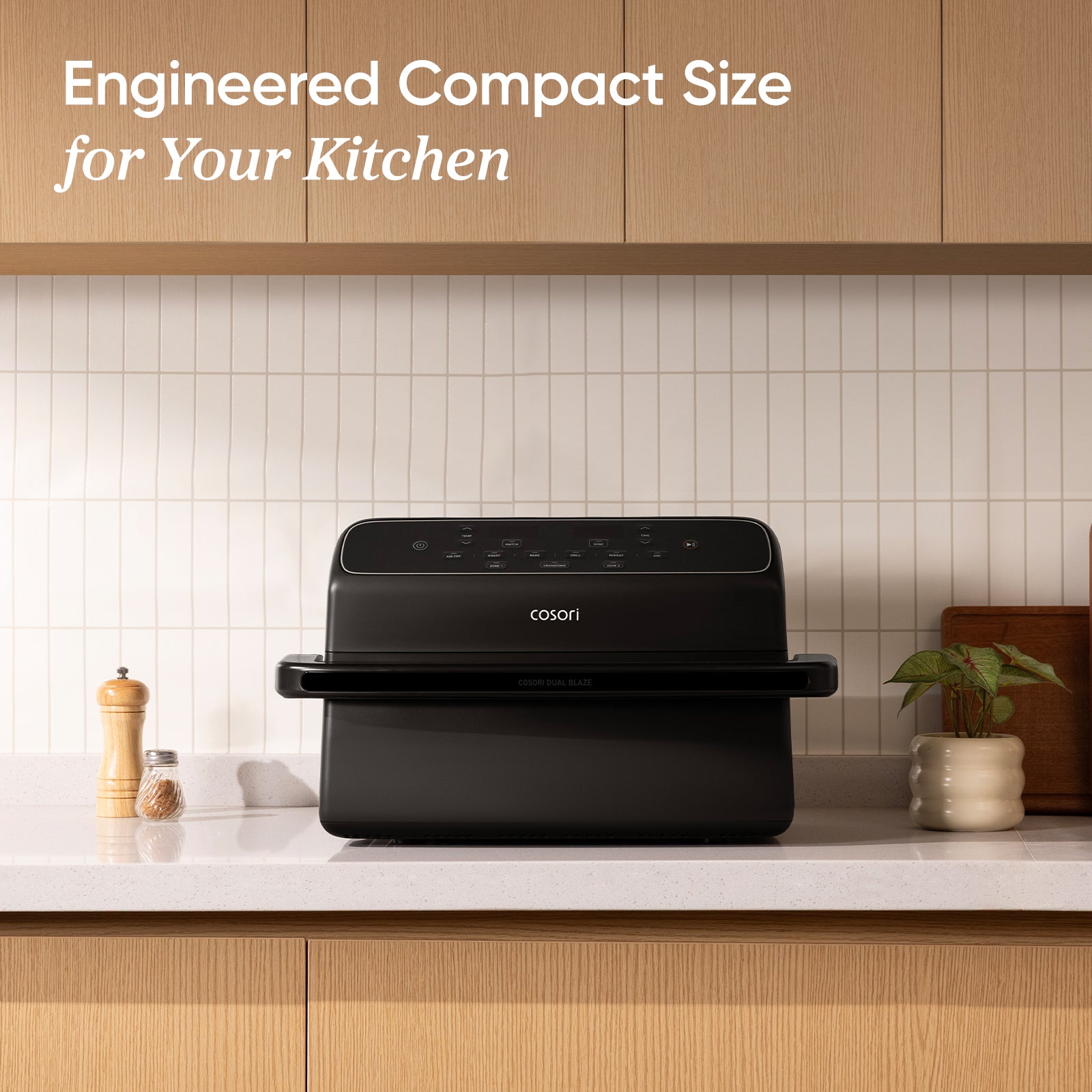 COSOri Dual Blaze Twinfry" Compact 8.6-Liter Air Fryer